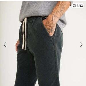 BNWT Marine Layer Men's Saturday Corduroy Pants - green, Medium